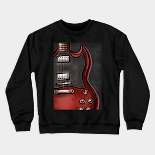 Guitar Crewneck Sweatshirt